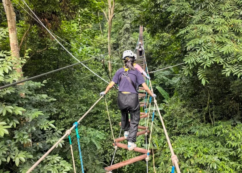 Family adventure outing during a China journey