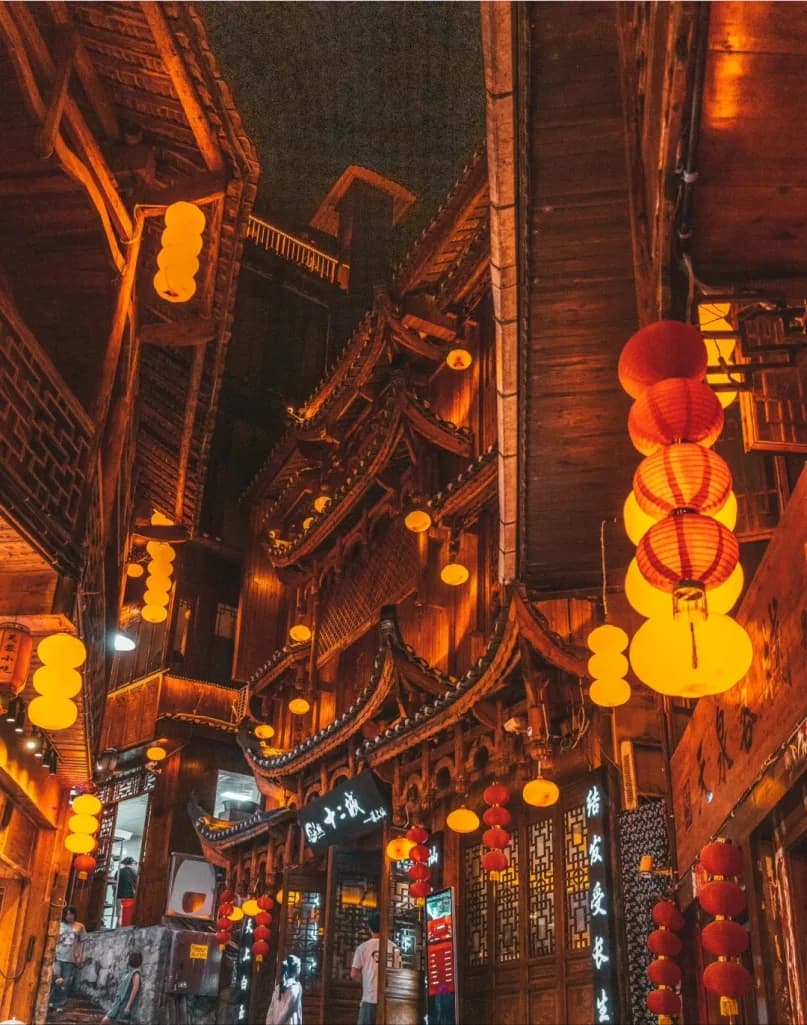 Day 1 — Arrival · Furong Ancient Town