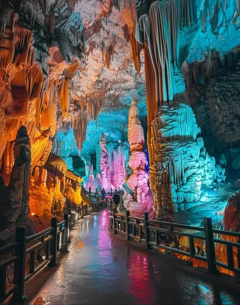 Day 2 — Baofeng Lake · Huanglong Cave