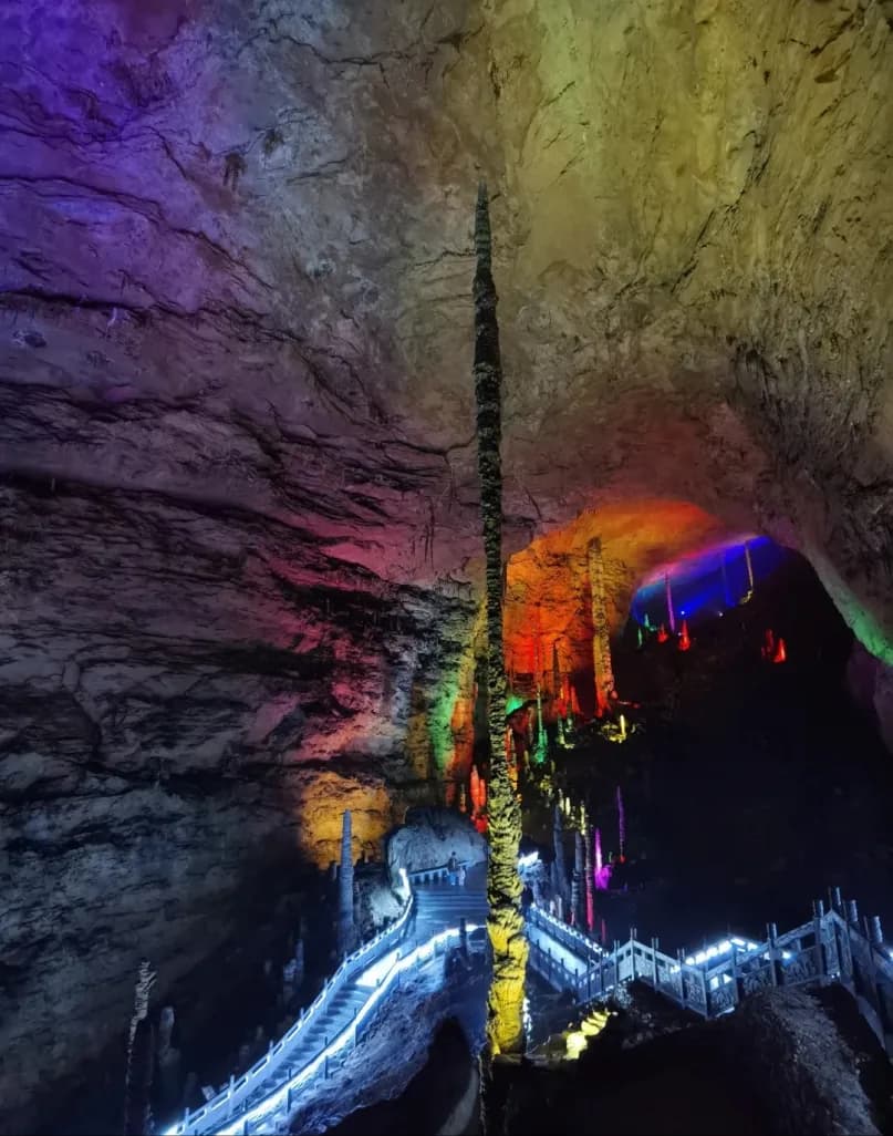 Day 2 — Baofeng Lake · Huanglong Cave