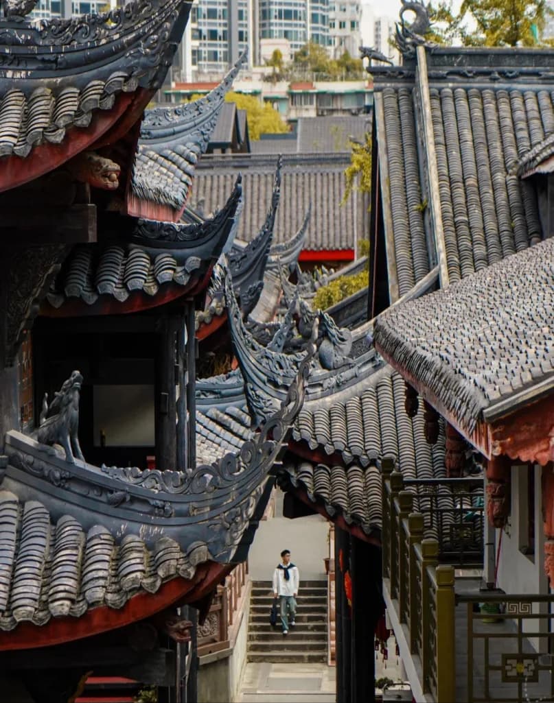 Day 2 — People's Park · Tea House & Sichuan Opera · Jinli Town · Kuaizhai Alley