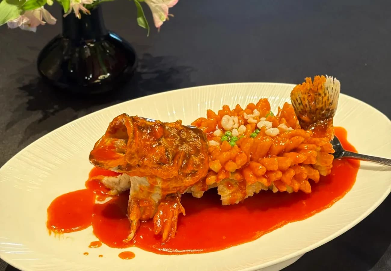 Sweet and Sour Mandarin Fish