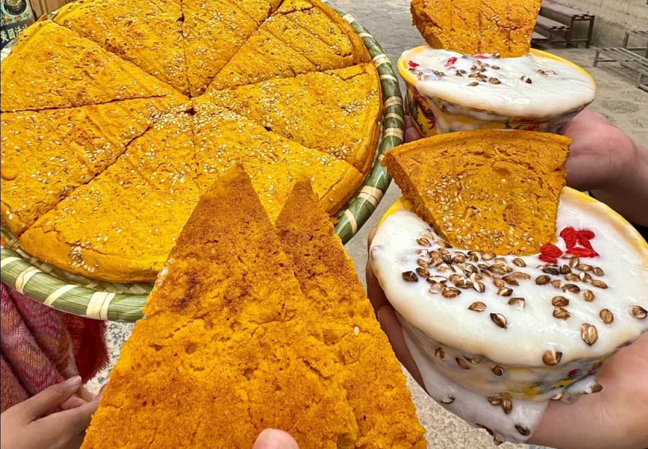 Tibetan Barley Cake