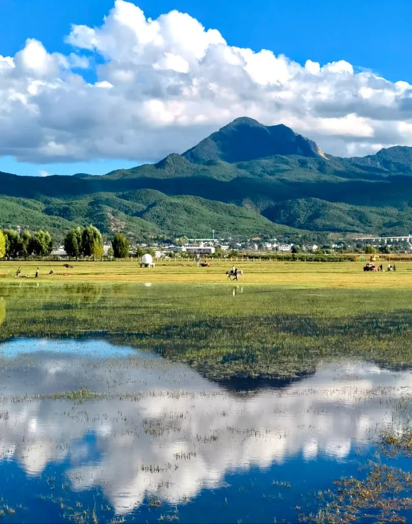Day 6 — Lashihai Park · Zhongyi Market · Lijiang Ancient Town