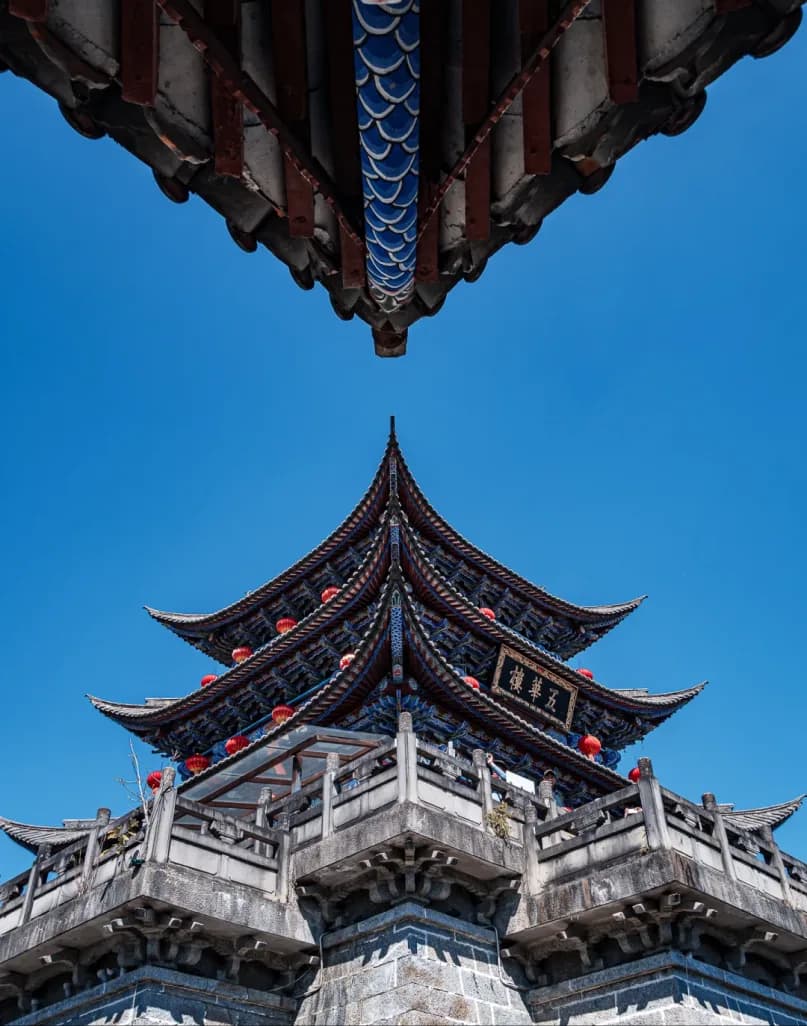 Day 5 — Lashihai Park · Zhongyi Market · Lijiang Ancient Town