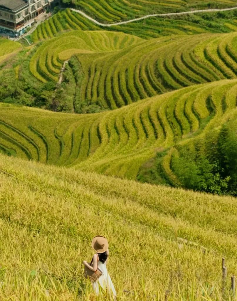 Day 1 — Longji Rice Terraces · Ping'an Zhuang Village