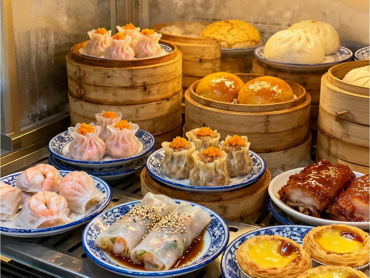 Chinese Breakfast Food After a Long Haul: Hotel First