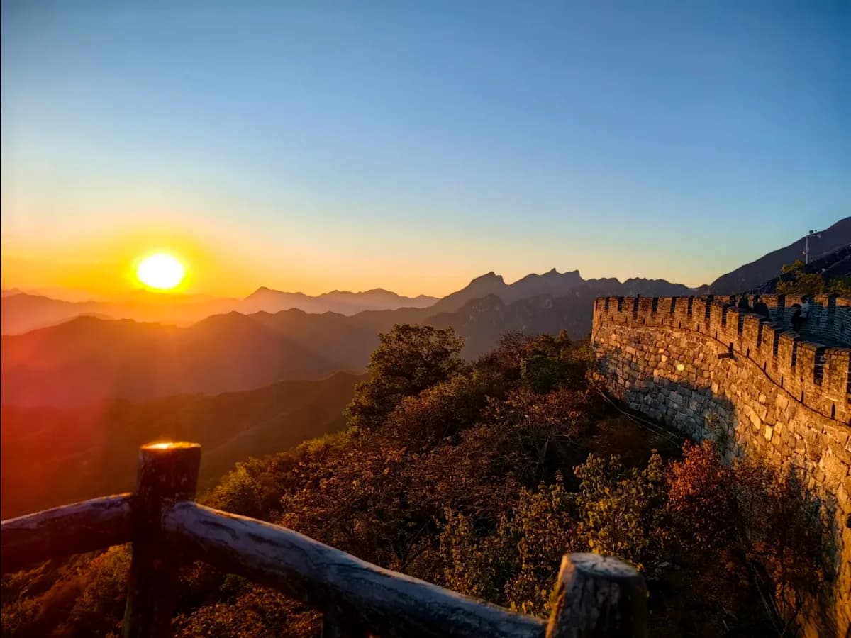 Great Wall of China Huairou District China: Mutianyu, Not Jiankou