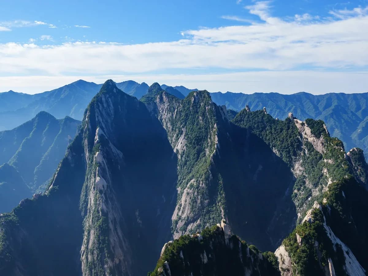 Huashan Trail China: A Cable Day Back to Xi'an, Not the Plank Walk