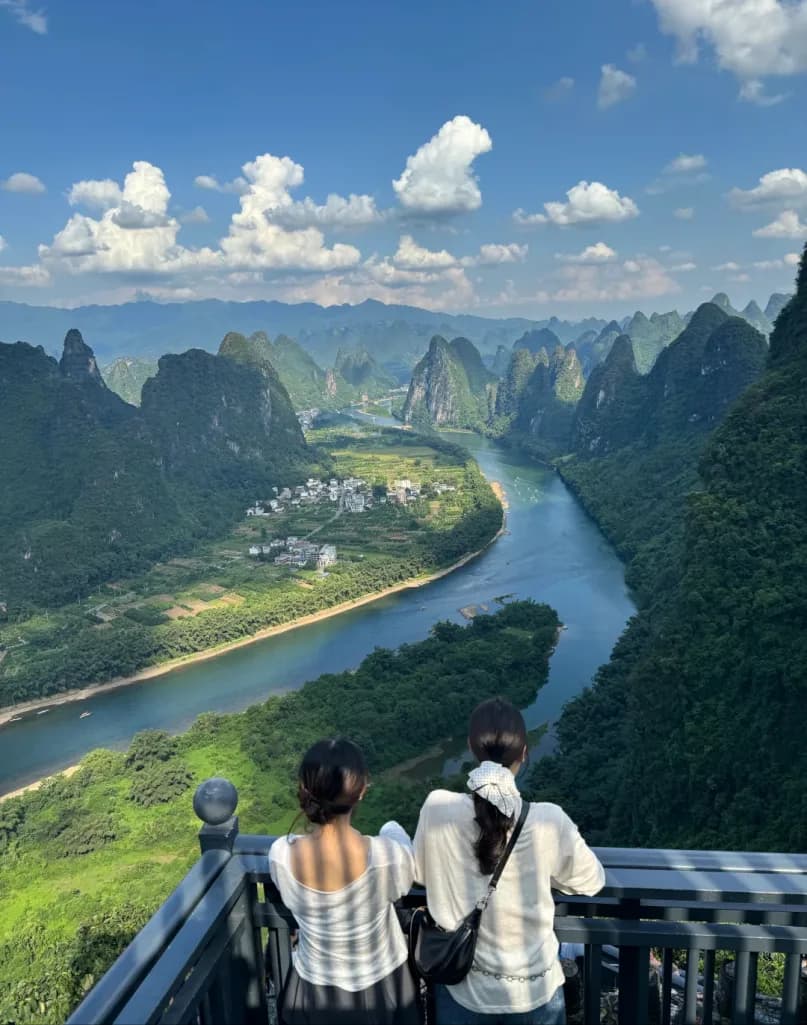 Day 3 — Taohuayuan · Xianggong Mountain · Food Street