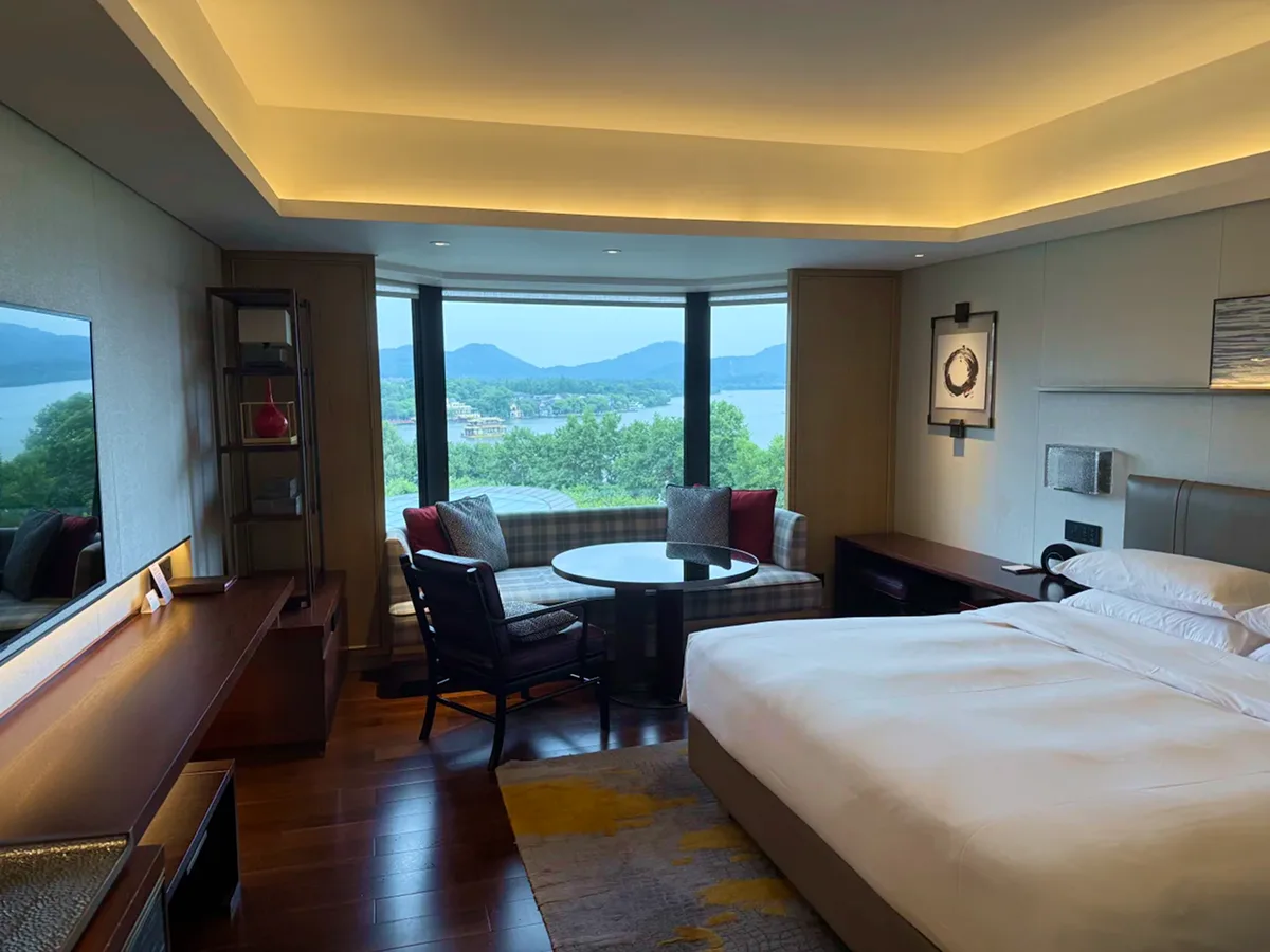 Evening by West Lake on a two-night Hangzhou stay