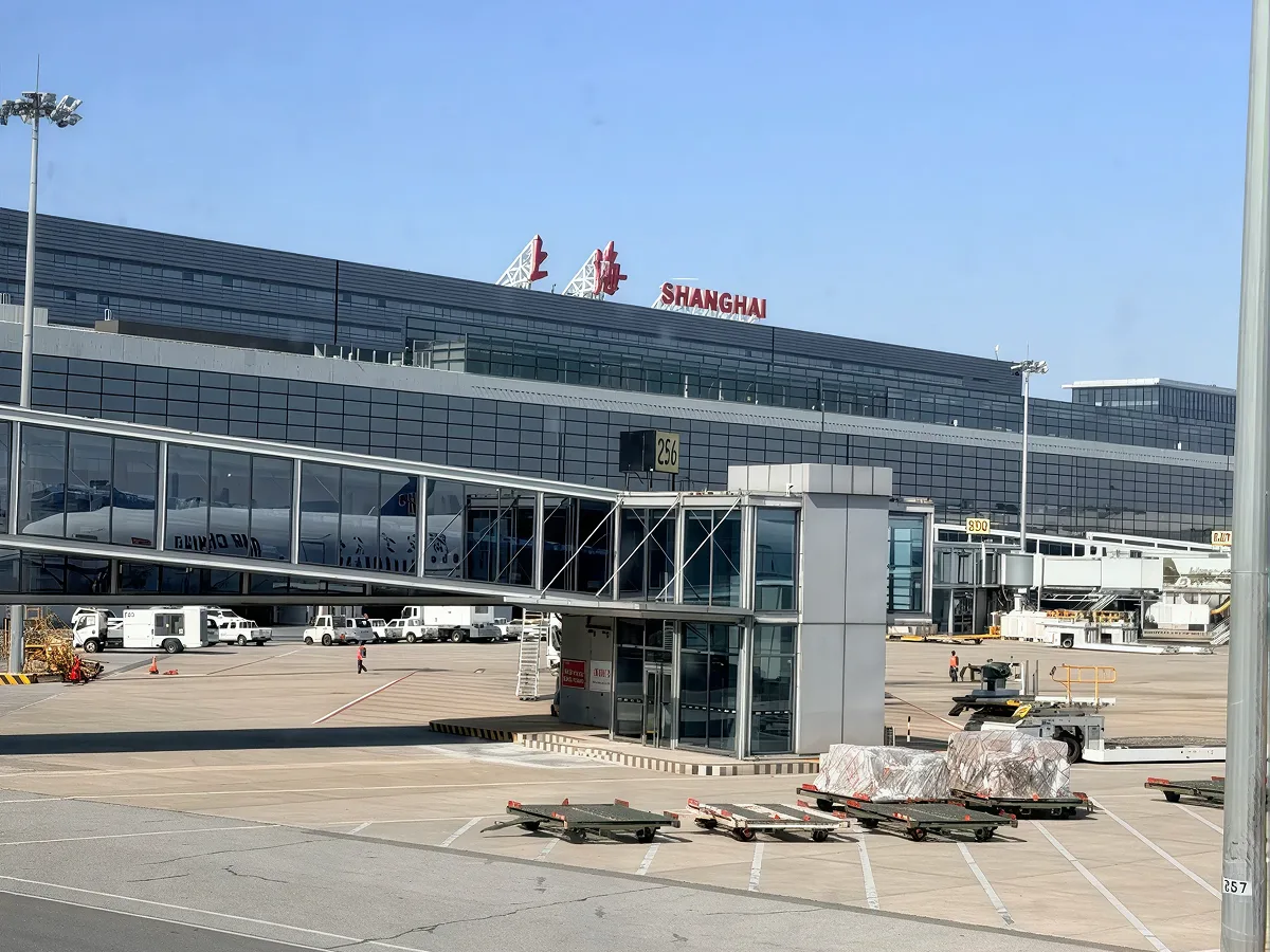 Shanghai as the last city on a USA–China itinerary