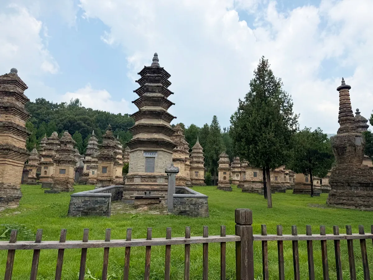 The Pagoda Forest at Shaolin Temple